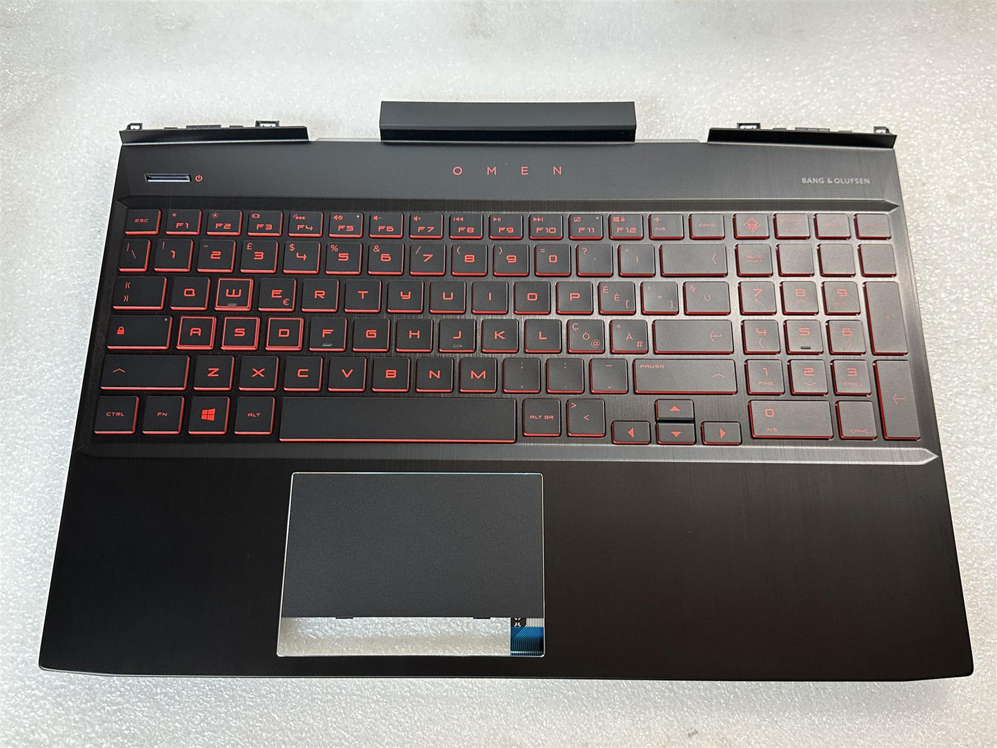 For HP Omen 15-DC L55704-061 L33165-061 Italian Palmrest Keyboard L32774-061