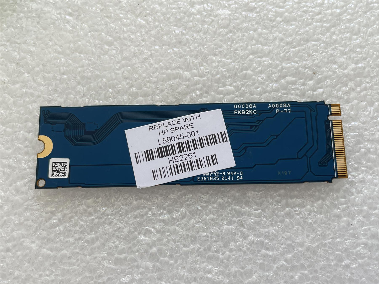 For Hp L59045-001 XIOXIA KXG60ZNV512G XG6 M.2 NVMe 512GB SSD Solid State Drive