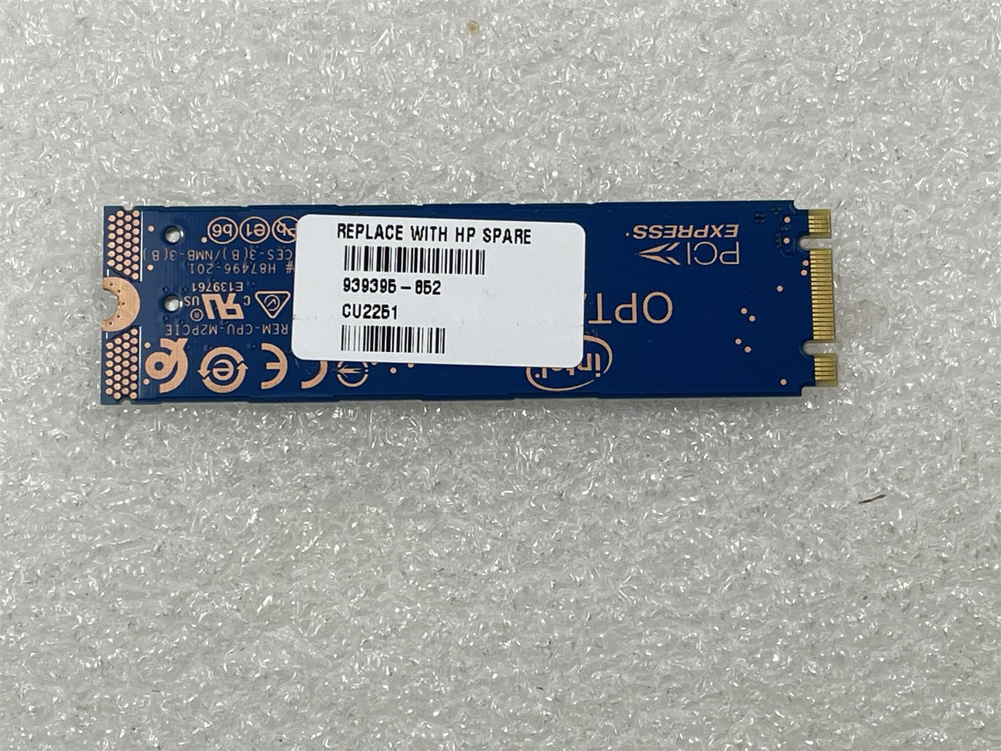 For HP 939395-852 Intel Optane M10 16GB MEMPEK1J016GAH Memory Genuine NEW