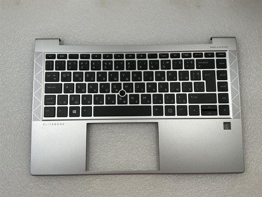 For HP EliteBook 845 G8 M52492-261 Bulgarian Palmrest Keyboard Top Cover NEW