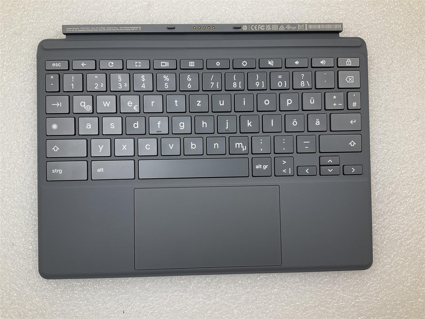 HP Chromebook X2 11-DA M81578-041 TPN-H101K Germany German GR Keyboard Palmrest