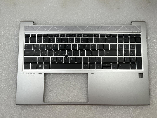 For HP EliteBook 855 G8 M53308-151 Greece Greek Palmrest Keyboard Top Cover NEW