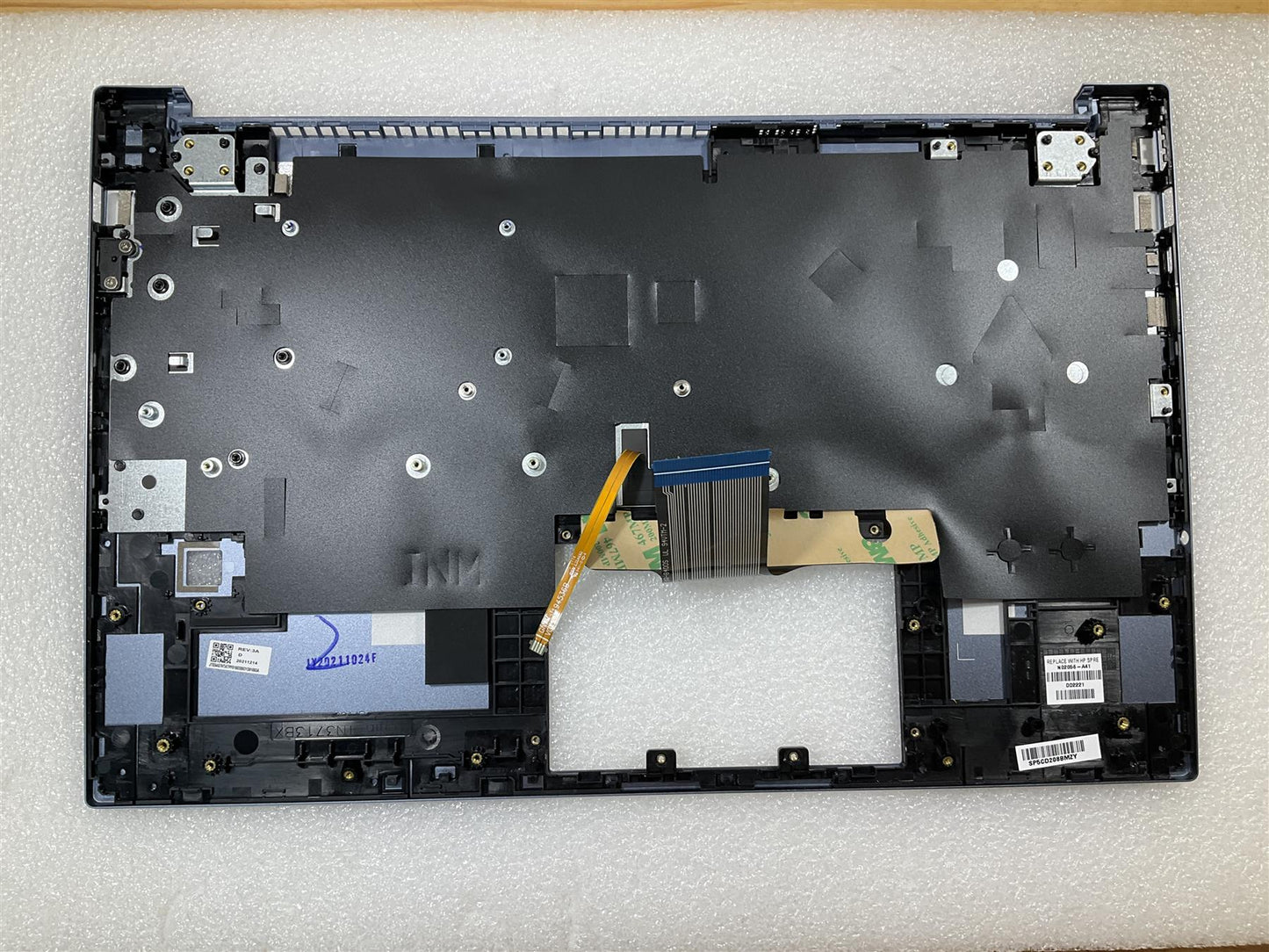 HP Pavilion 15-EH 15-EG N05631-A41 N02056-A41 Belgium Belgian Keyboard Palmrest