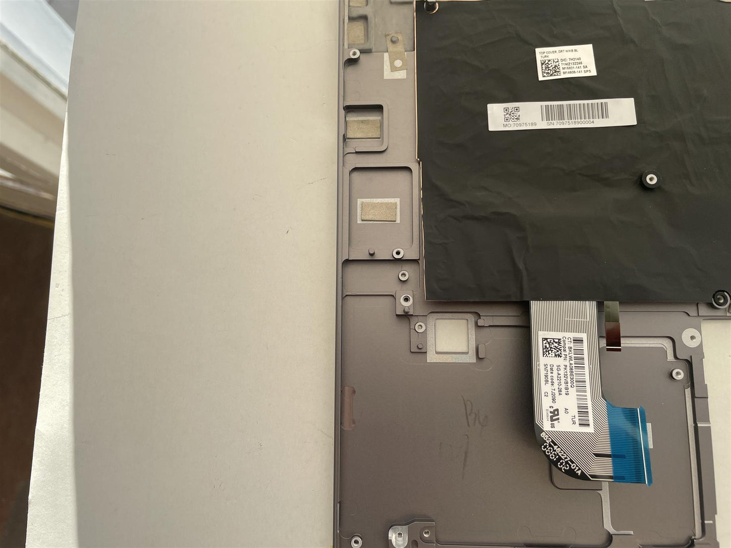 For HP HP ZBook Studio G8 M14608-141 Palmrest Top Cover Keyboard Turkish Tr NEW - We are sending M14609-141