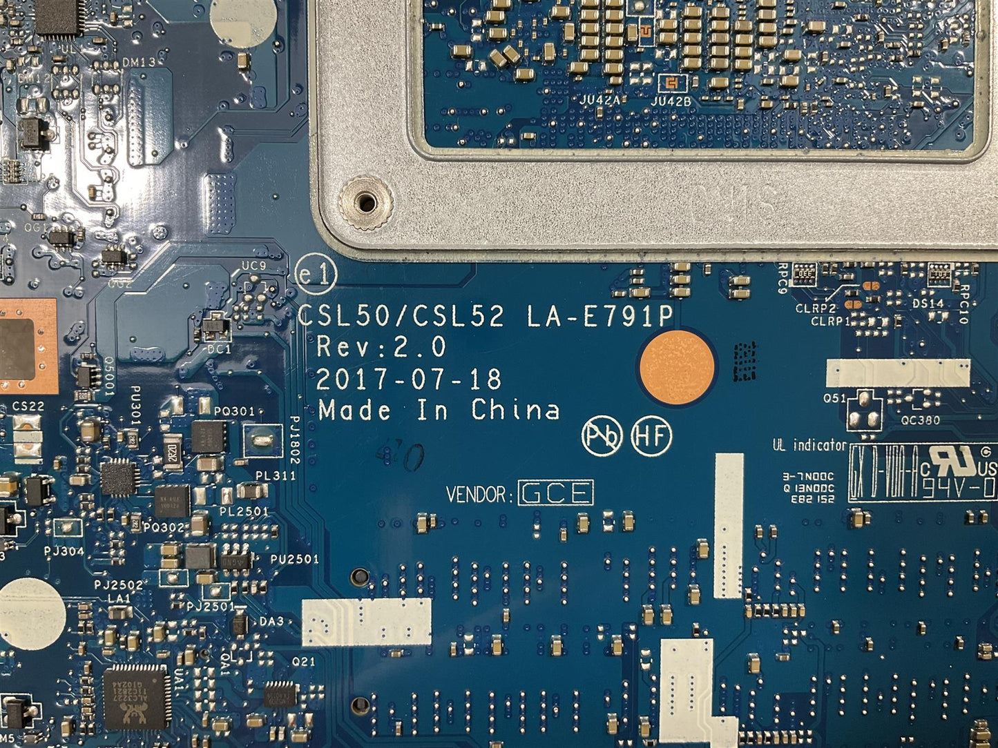 HP 15-BS 15-BW 250 G6 928638-601 924755-601 Intel I3-6006U CPU DSC Motherboard