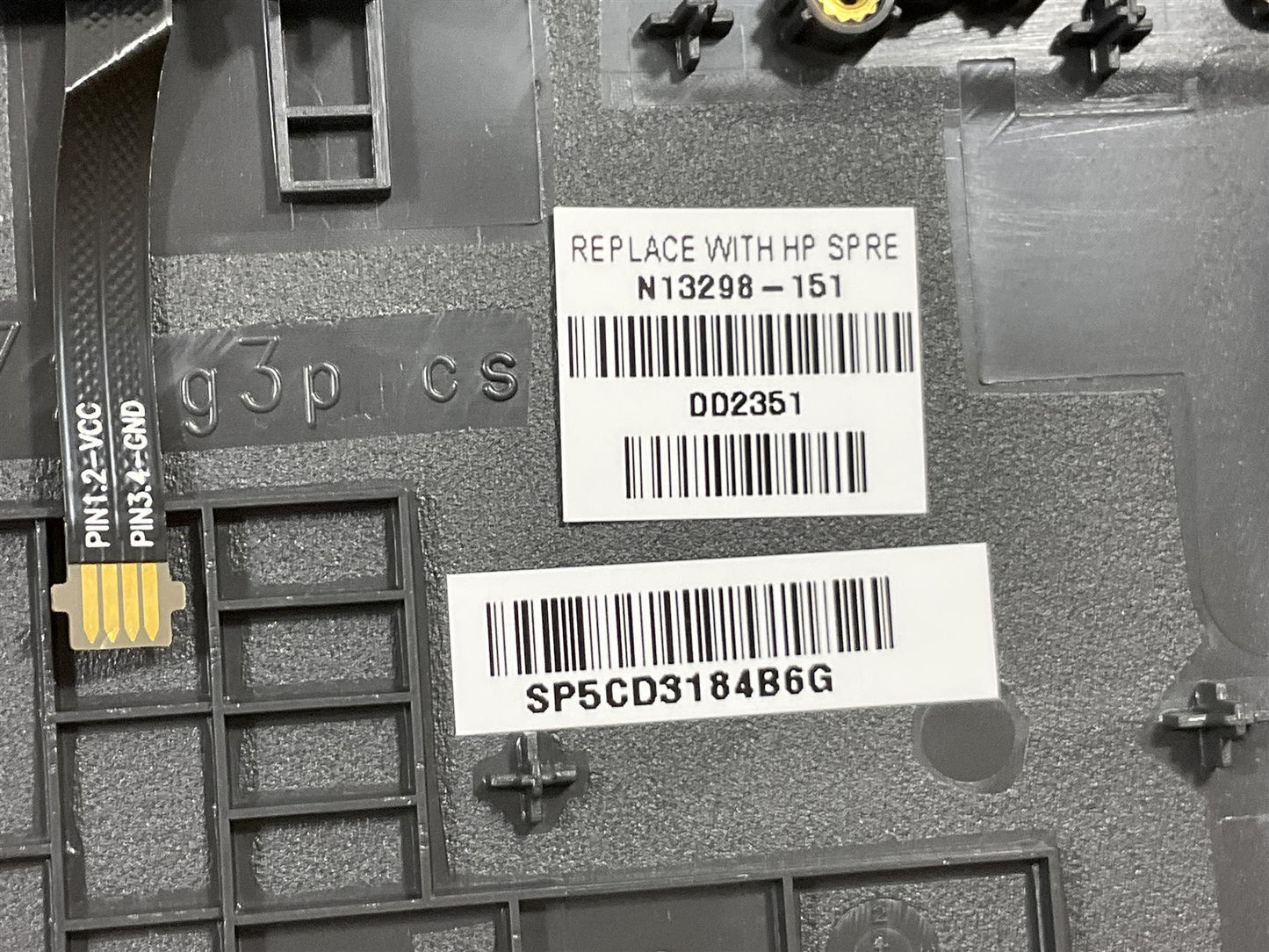 HP Victus 15-FA 15-FB N17942-151 N13298-151 Greek Greece Keyboard Palmrest NEW