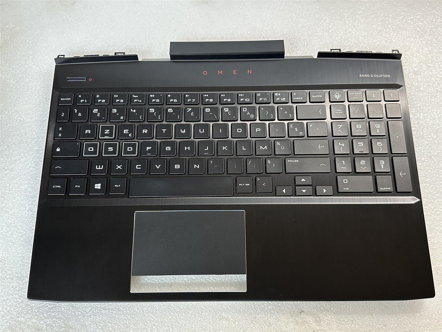 For HP Omen 15-DC L55705-051 L33166-051 L32775-051 French FR Palmrest Keyboard