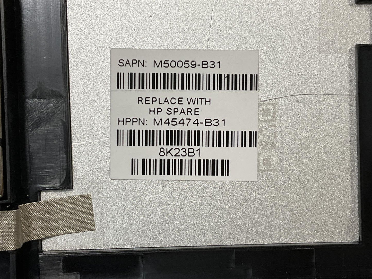HP ENVY 15-ES 15M-ES M50059-B31 M45474-B31 US int. English International also named dutch Keyboard Palmrest