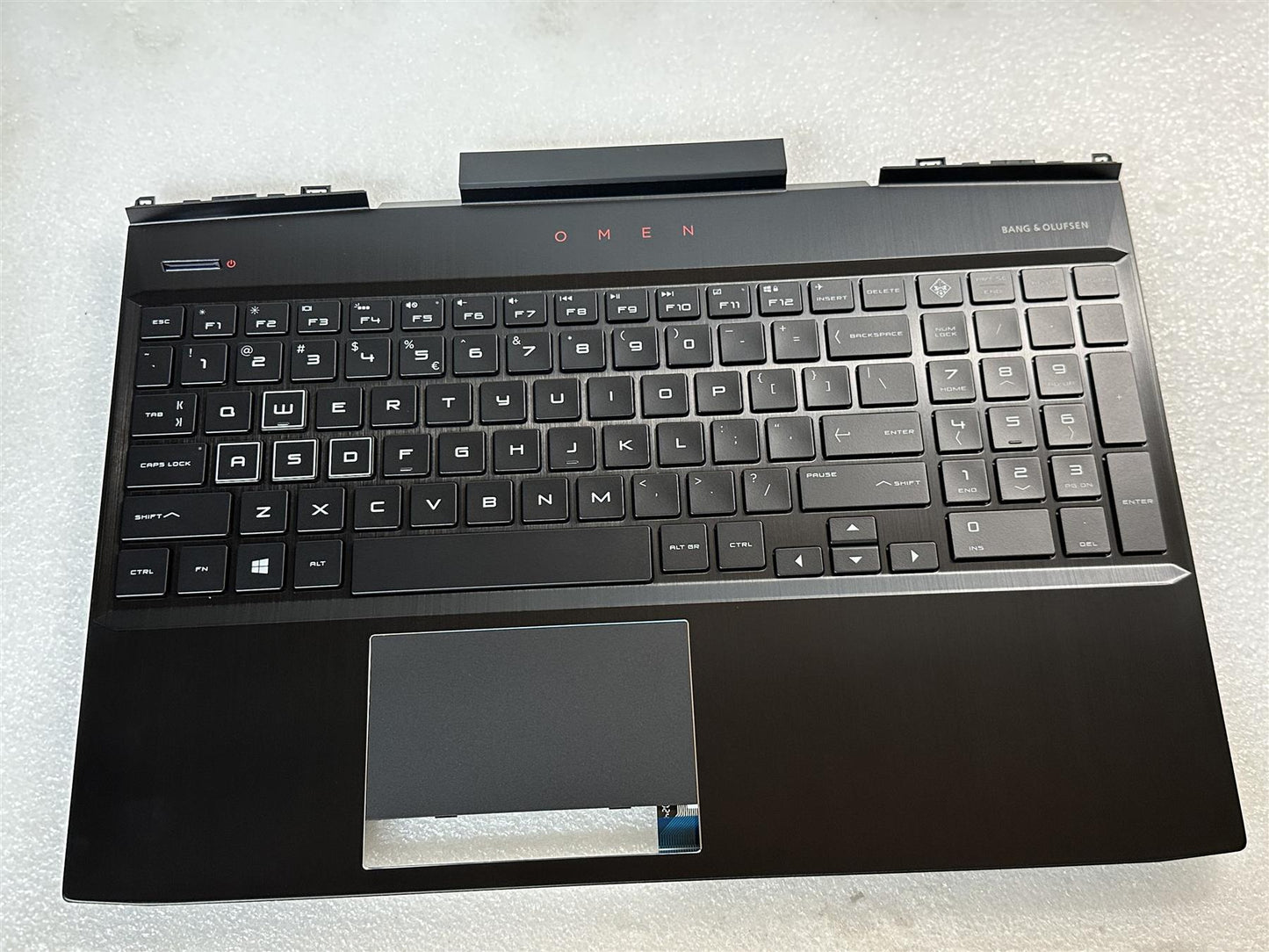 For HP Omen 15-DC L55705-B31 L33166 L32775 US International Palmrest Keyboard