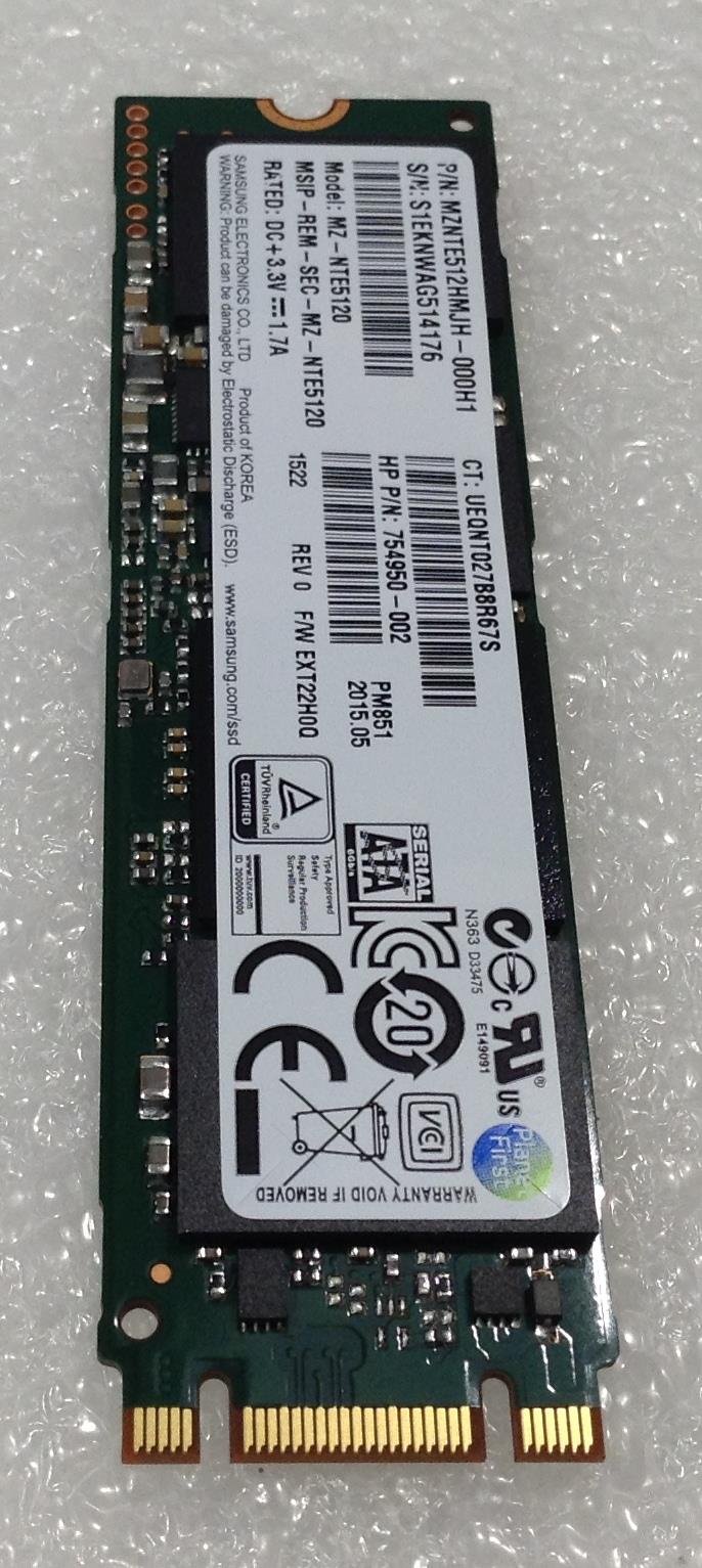 HP Spectre 13 Ultrabook 744380-001 512GB SATA M.2 SSD NEW Genuine Original