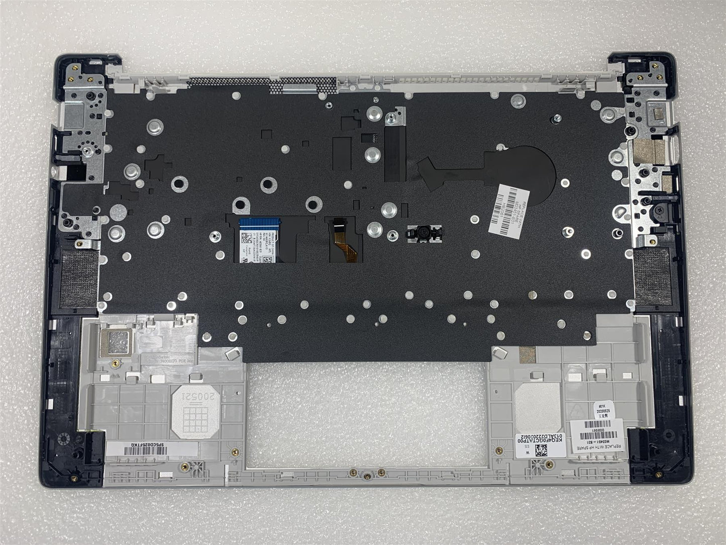 HP Pro c640 Chromebook M03451-B31 Palmrest int. English International also named dutch US Keyboard Top Cover