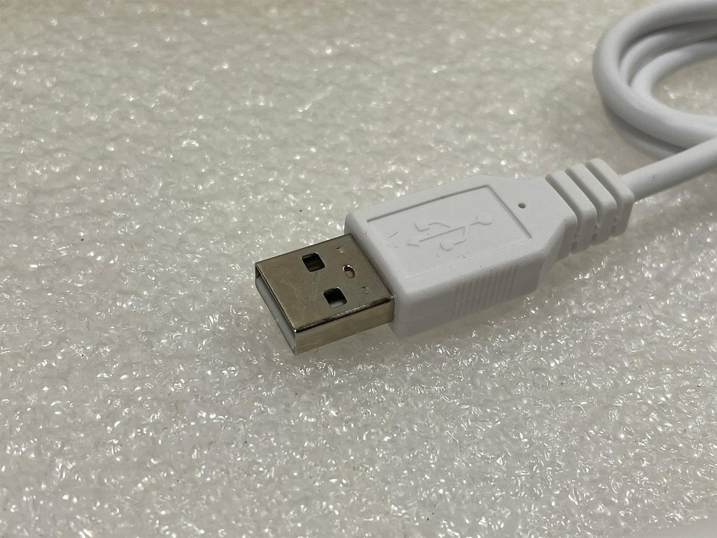 For HP 904367-031 White USB Wired Keyboard UK English Layout Genuine PR1101U NEW