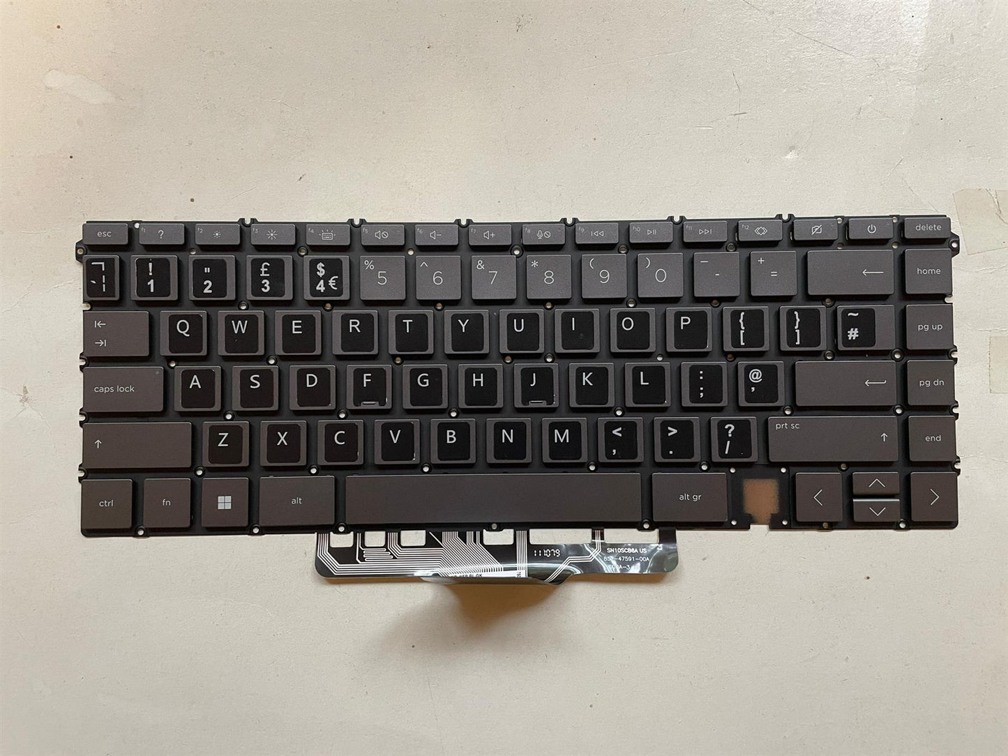 For HP SPECTRE X360 16 16-F 16T-F M85604-031 UK English Sticker Keyboard