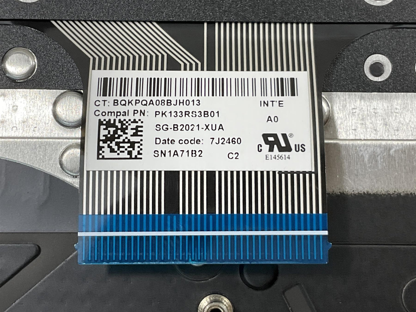 HP Envy X360 15-EY N12507-B31 N15946-B31 US int. English International also named dutch Keyboard Palmrest NEW