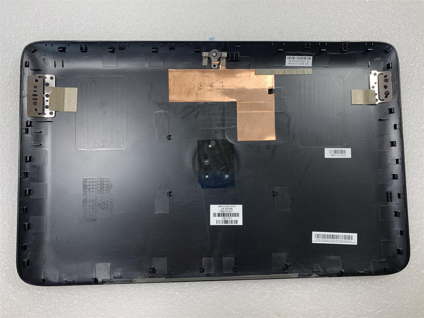 HP Pavilion Pro x2 410 G1 759016-001 Display Screen Lid Top Rear Back Cover NEW