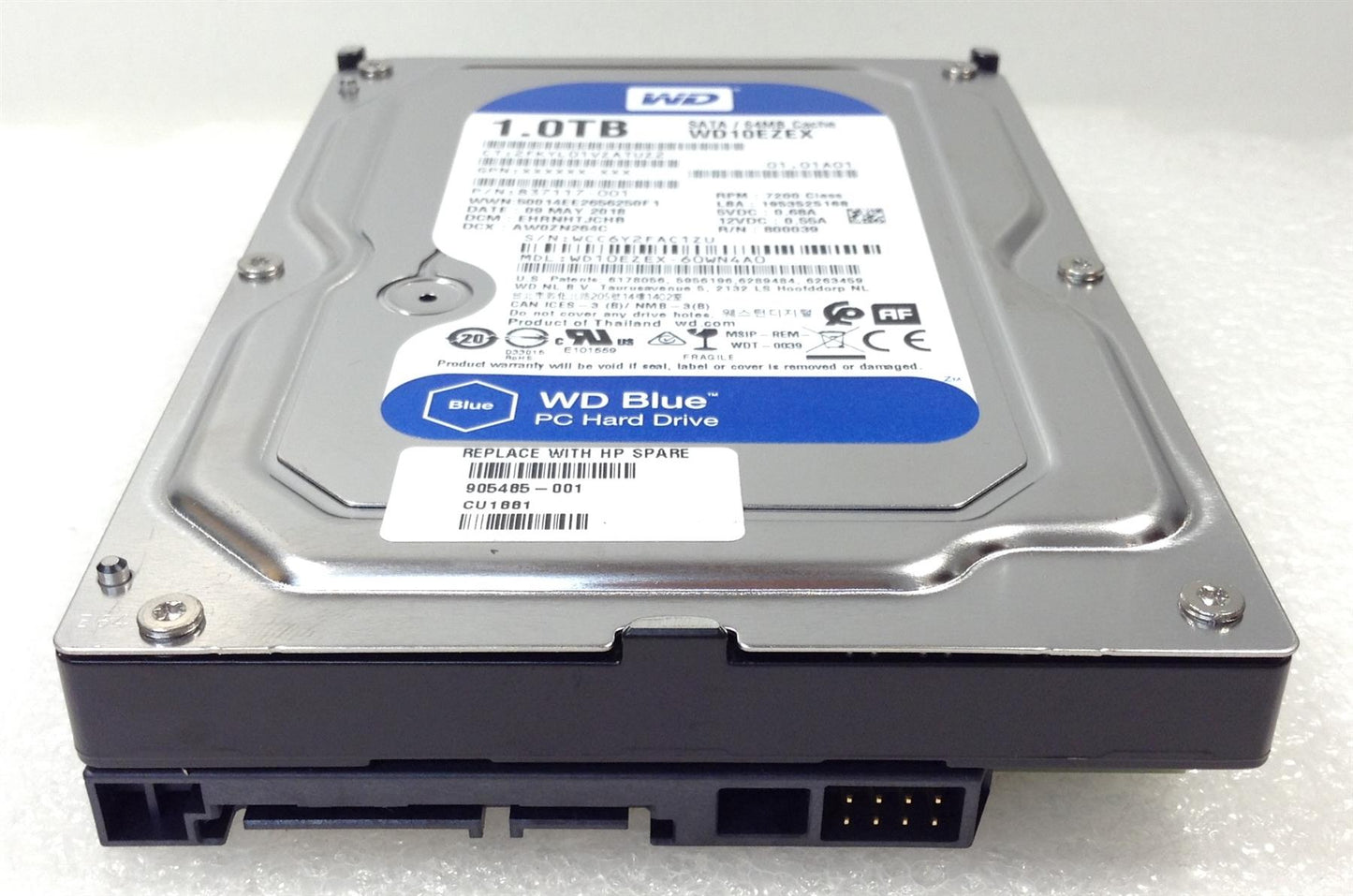 HP HDD 905485-001 1TB WD XL1000C 3.5 inch HDD Hard Disk Drive for Desktop PC New