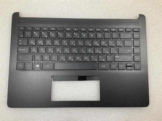For HP 14-DQ 14S-DQ 14Z-FQ 14-FQ M09334-251 M03796-251 Russian Palmrest Keyboard