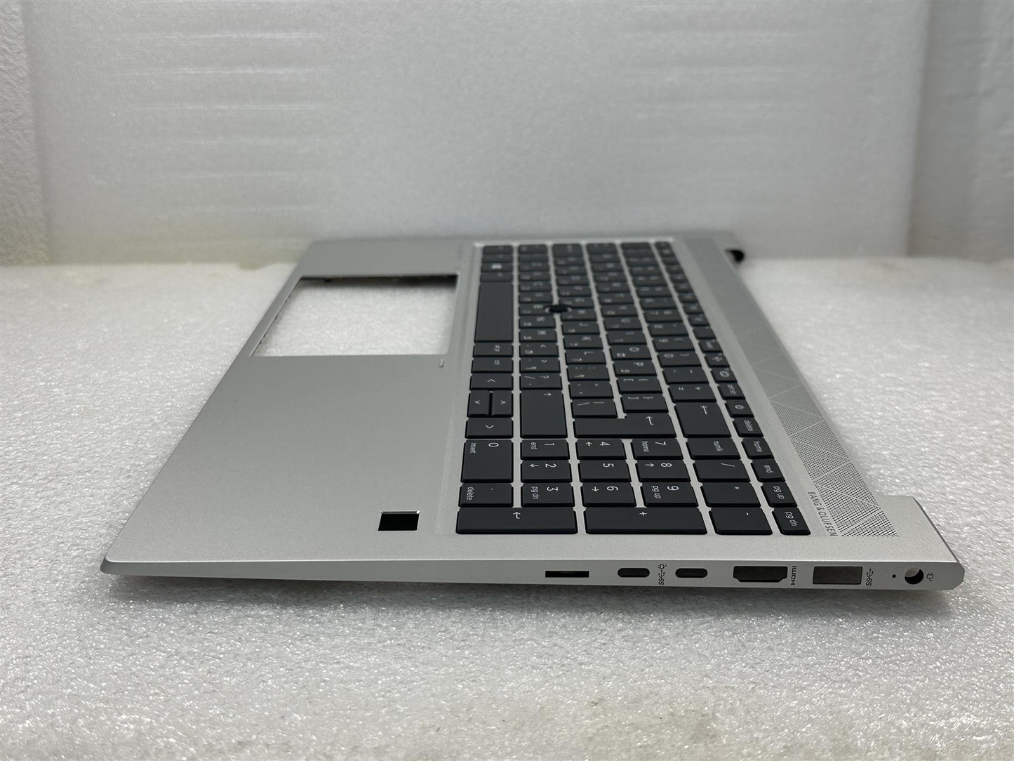 For HP EliteBook 855 G8 M53309-BB1 Hebrew Israel Palmrest Keyboard Top Cover NEW