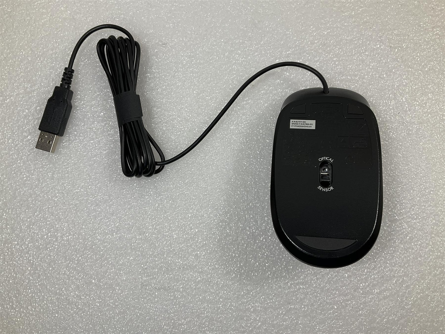 For HP 827866-001 USB Mouse Black Wired 827577-001 MOFYUO Original Genuine NEW