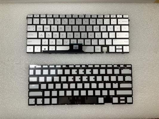 for HP Spectre X360 14-EF N12612-B31 N10738-B31  sending silver N12610-B31 N10735-B31 English US International Keyboard NEW