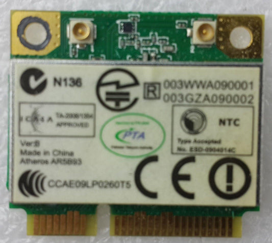 For HP Laptop also for NEW95 EasyNote TM80 Wifi Wi-Fi WLAN Wireless Card GENUINE PCI-E