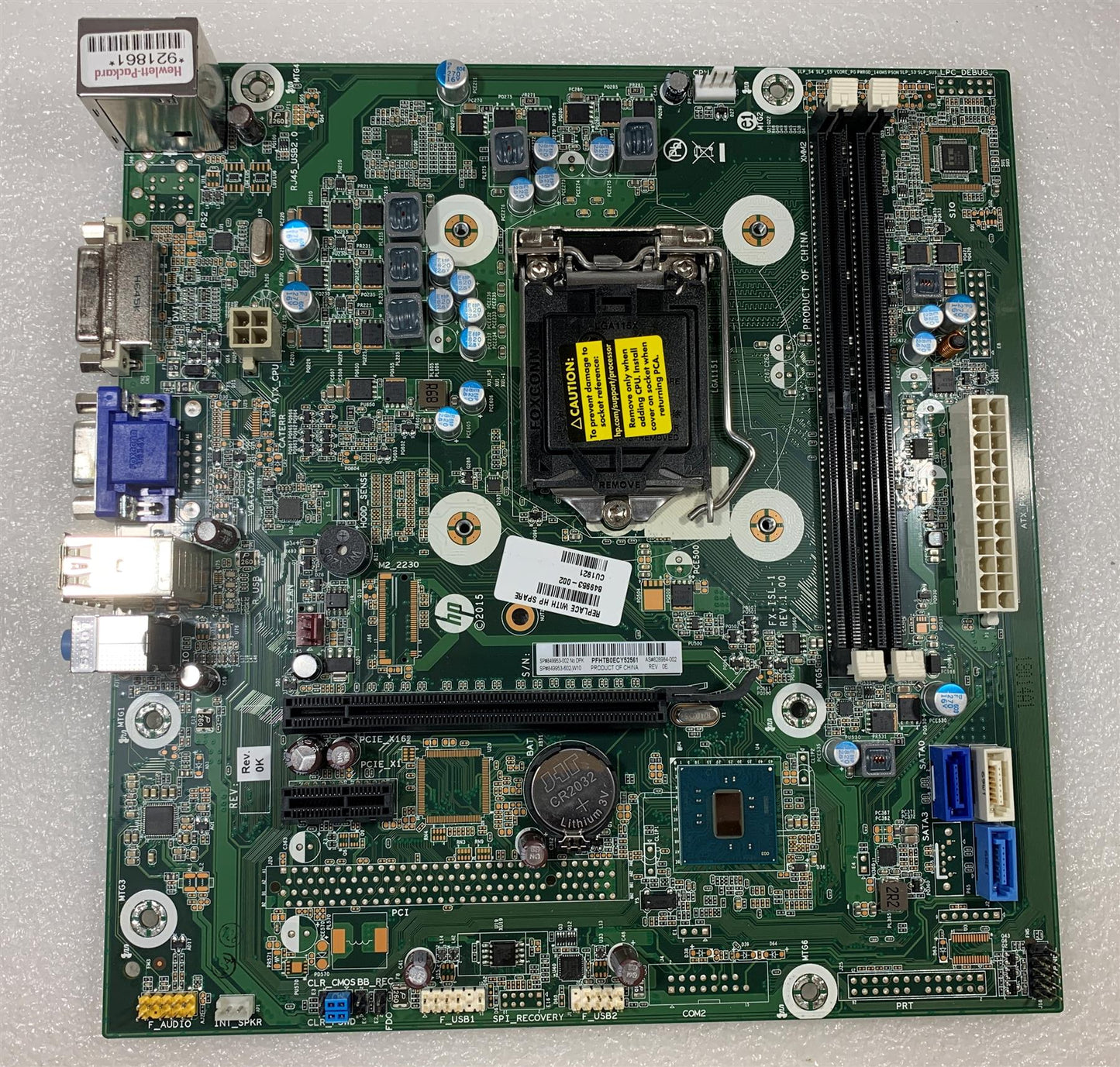 HP 280 285 G2 Microtower Business 849953-002 Motherboard System Board NEW