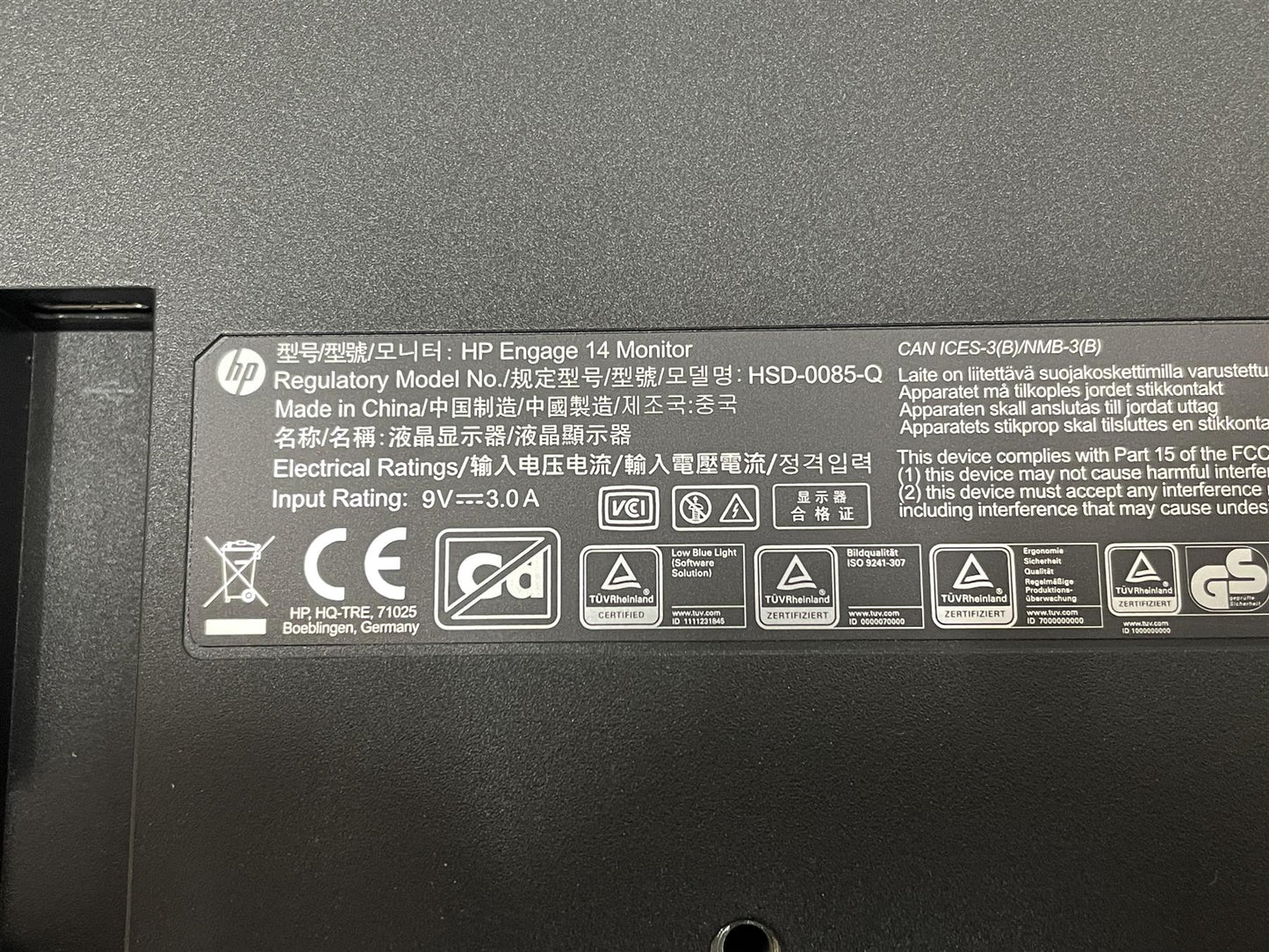 for HP Engage 14 M24752-001 42C50AA FHD Screen Display Monitor Head Type-C NEW
