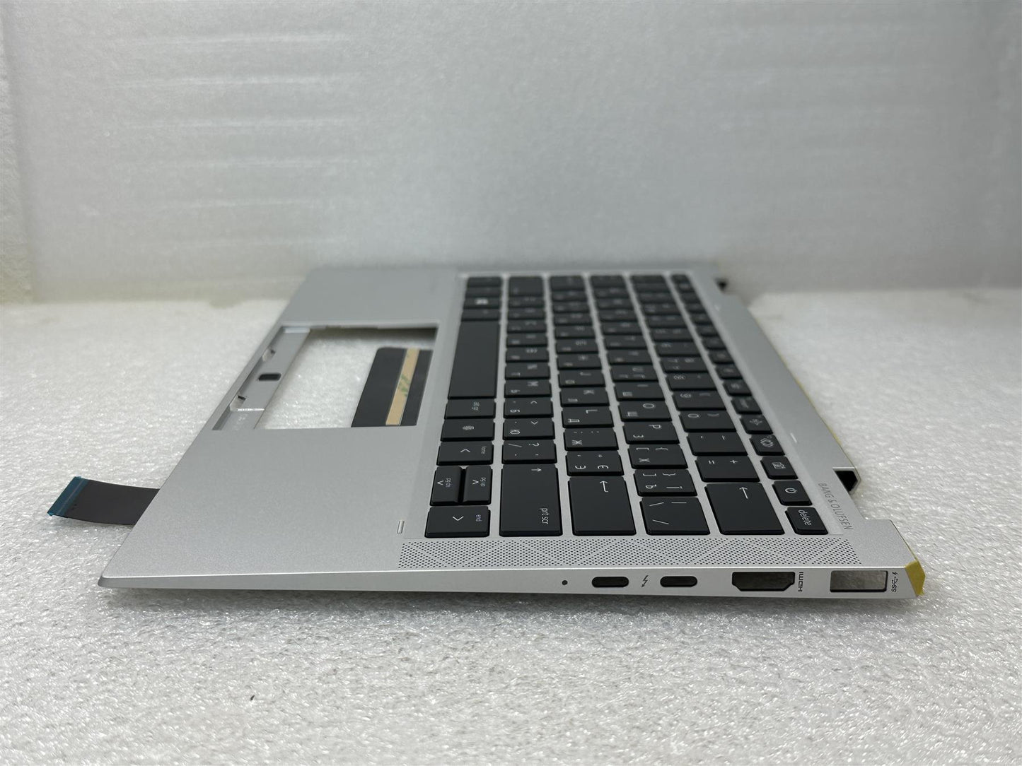 For HP EliteBook x360 1030 G8 M45819-BD1 Ukrainian Palmrest Keyboard Top Cover