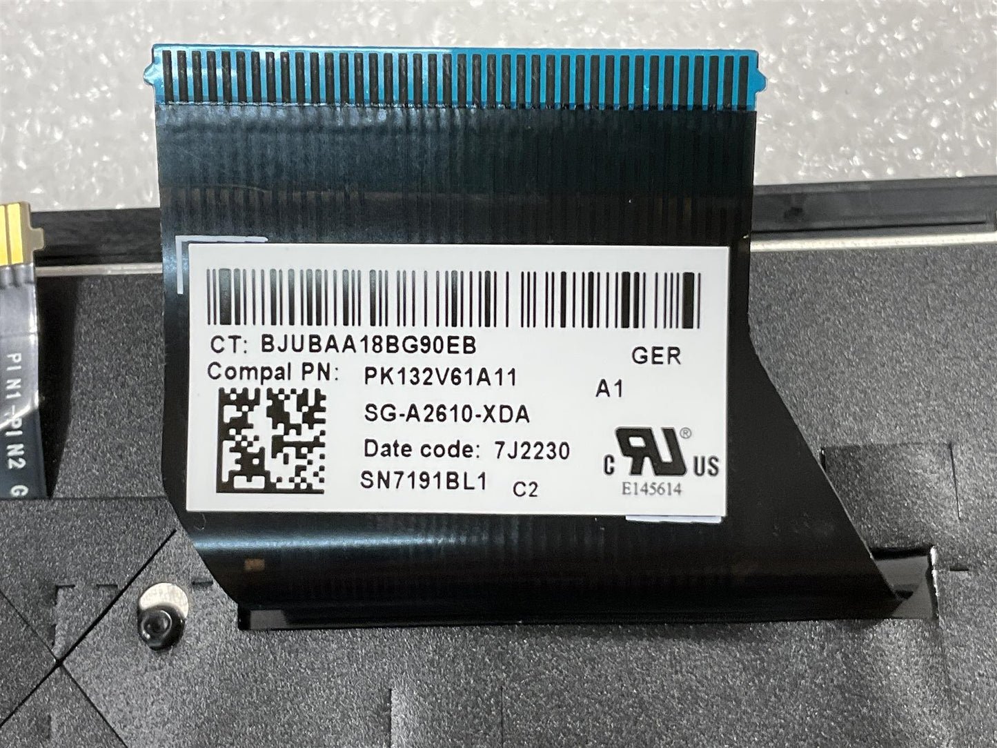 HP ENVY X360 13-BD M83642-041 M82698-041 Germany German GR Keyboard Palmrest NEW