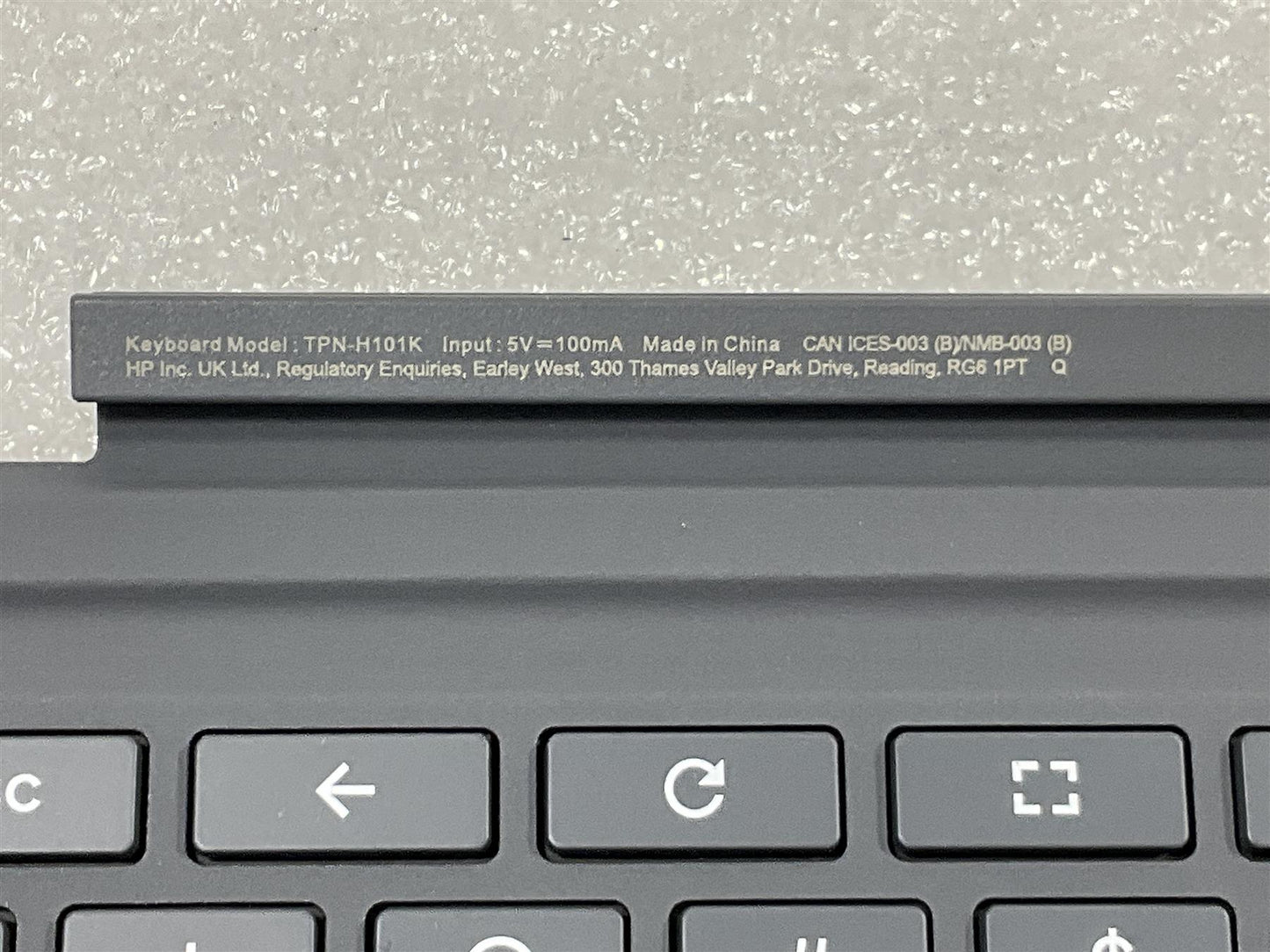 HP Chromebook X2 11-DA M81578-B31 TPN-H101K US International Keyboard Palmrest