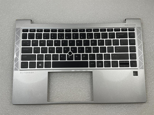 For HP EliteBook 840 Aero G8 M51617-B31 US English International and dutch Layout Palmrest Keyboard Top Cover