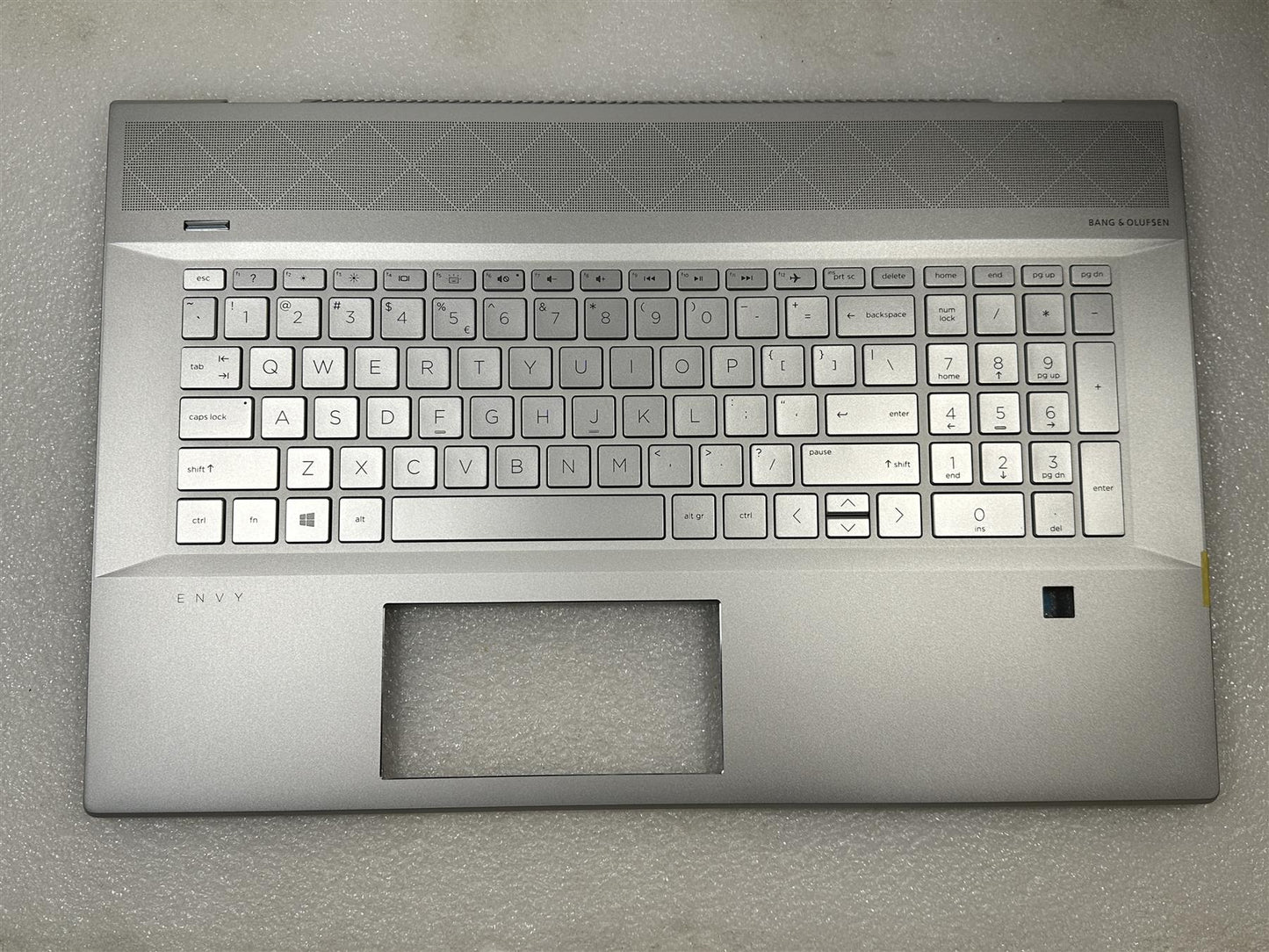 For HP Envy 17-CE L54513-B31 US int. English International also named dutch Palmrest Keyboard Top Cover NEW