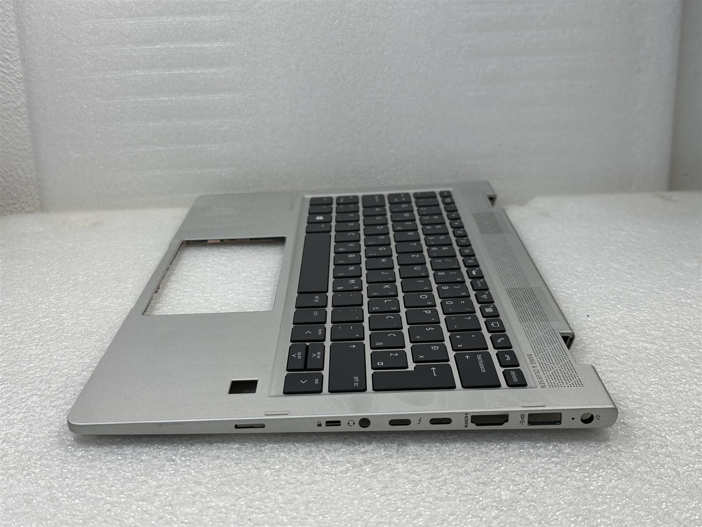 For HP EliteBook x360 830 G5 G6 L56442-BA1 Slovenian Palmrest Keyboard Top Cover