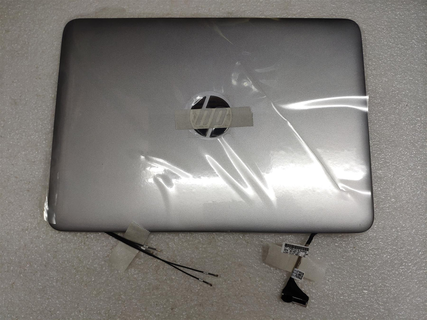 For HP Elitebook 820 G3 821657-001 HD inc 821655-001 Screen Display 12.5 inch 828 Touchscreen panel assembly including Rear Back Cover Hinges, Hinge set cable NEW