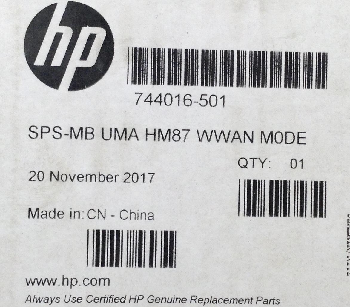 HP ProBook 640 650 G1 Notebook PC 744016-501 744020 744016  744007 UMA Motherboard NEW Genuine