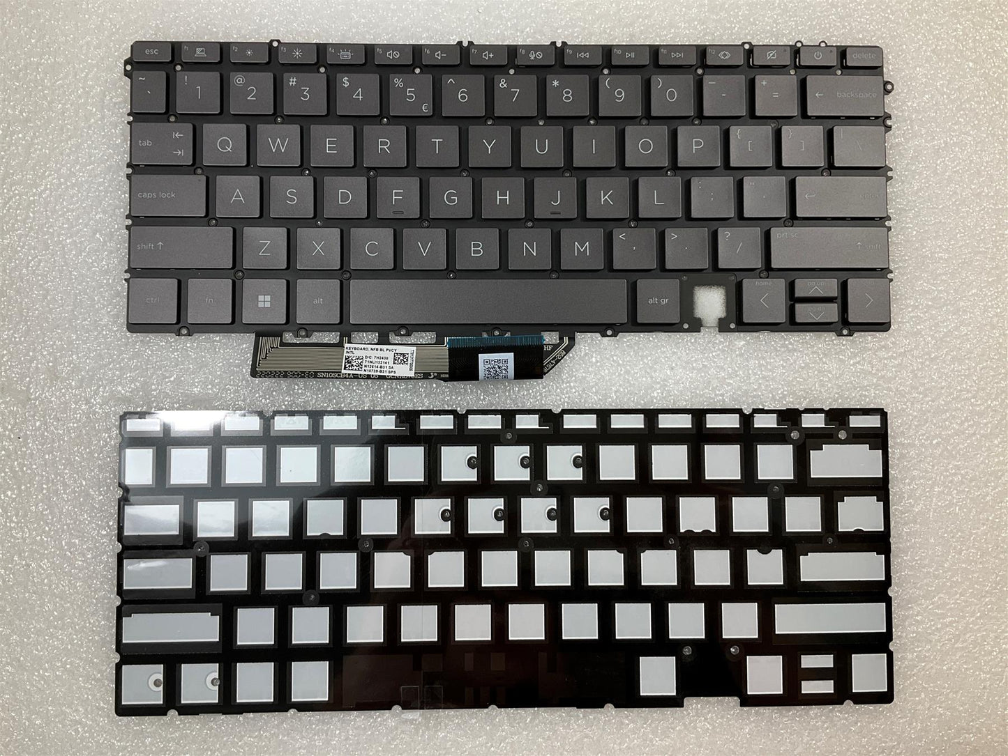 for HP Spectre X360 14-EF N12614-B31 N10739-B31 sending silver N12610-B31 N10735-B31 English Keyboard NEW