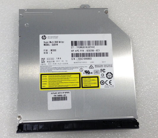 HP ProBook 655 G1 Notebook PC 749958-001 SATA interface, 9.5 Tray DVD+/-RW NEW