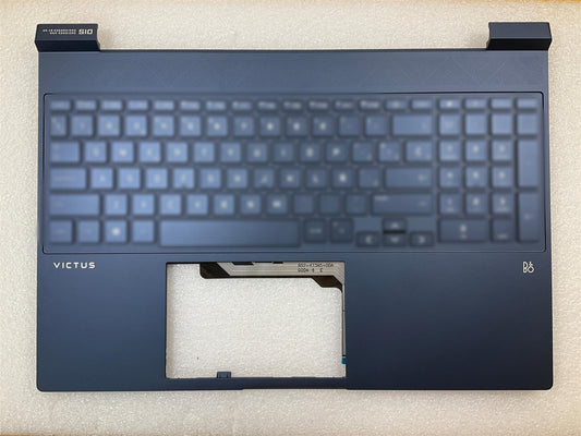 HP VICTUS 15-FA 15-FB N17941-031 N13299-031 Keyboard Palmrest UK English Sticker