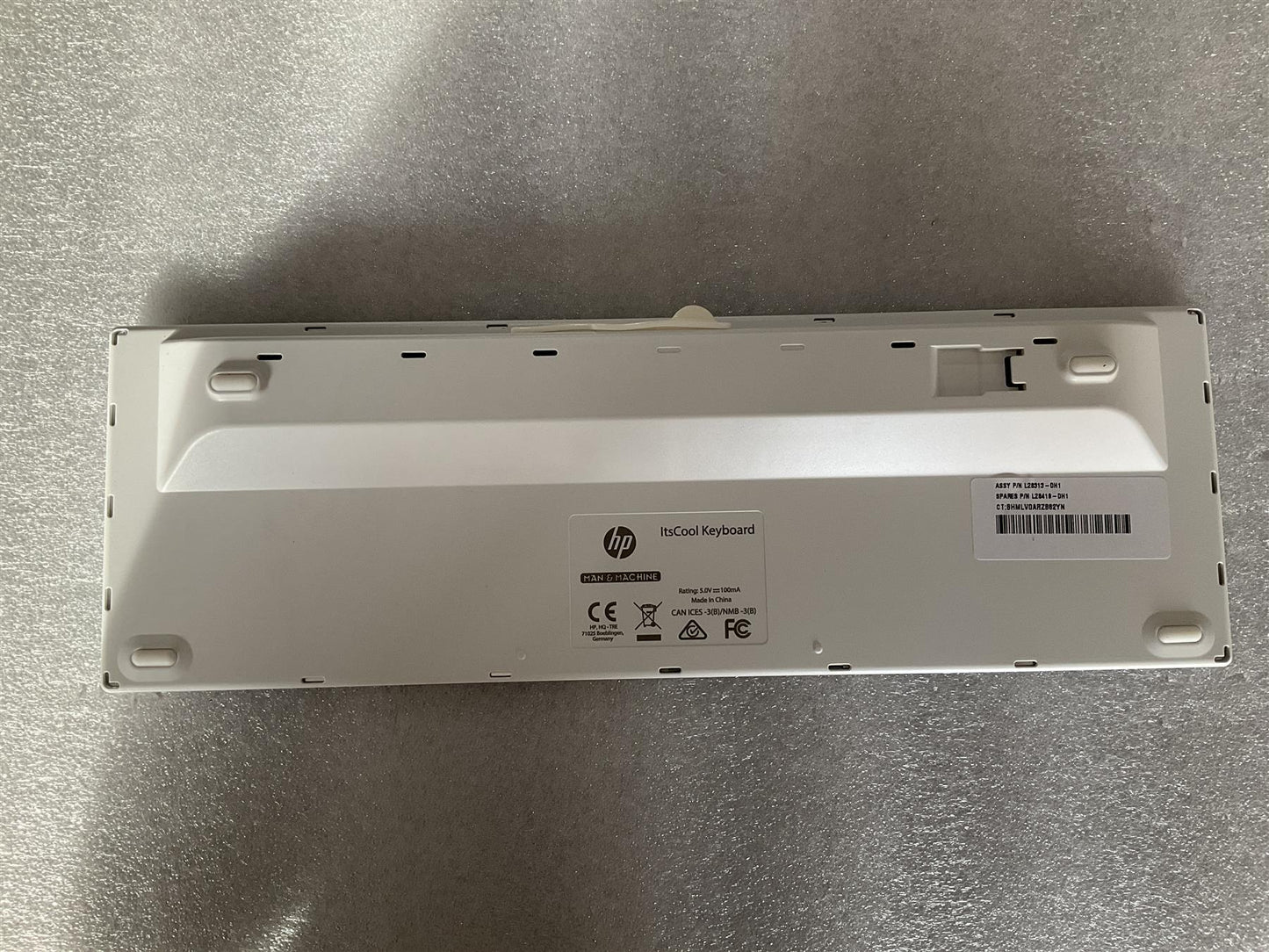 HP L28419-DH1 L28313-DH1 ItsCool White Keyboard Man Machine USB Wireless Nordic