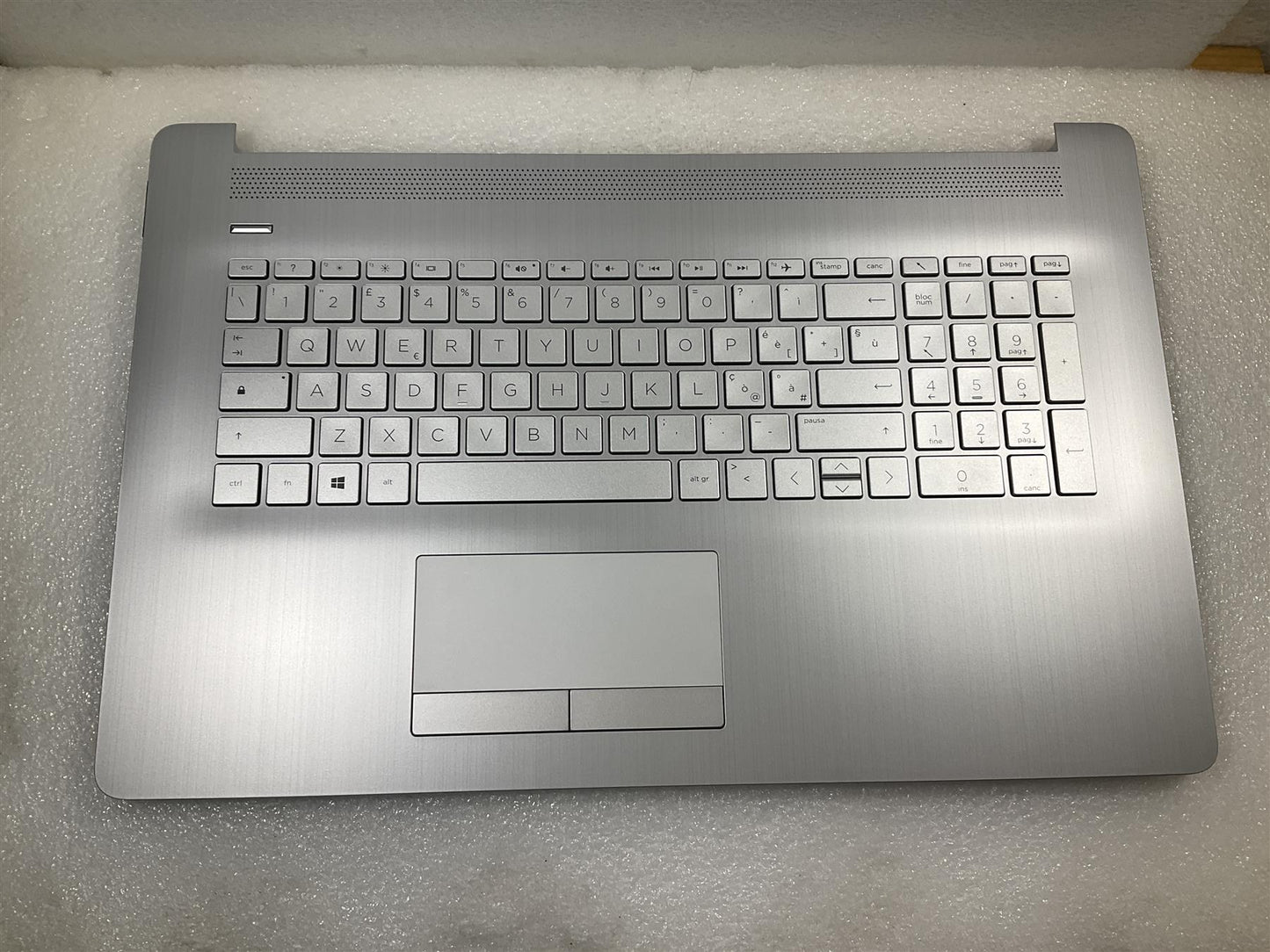 For HP 17-BY 17T-BY 17-CA 17Z-CA M00403-061 L92785-061 Italian Palmrest Keyboard