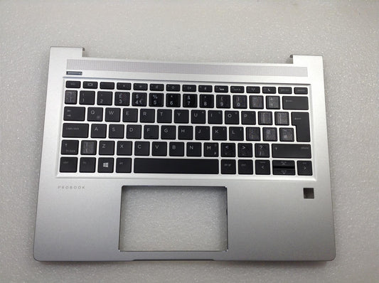 for HP ProBook 430 G6 G7 PC L44547-031 L44548-031 Palmrest Keyboard UK English With Sticker NEW