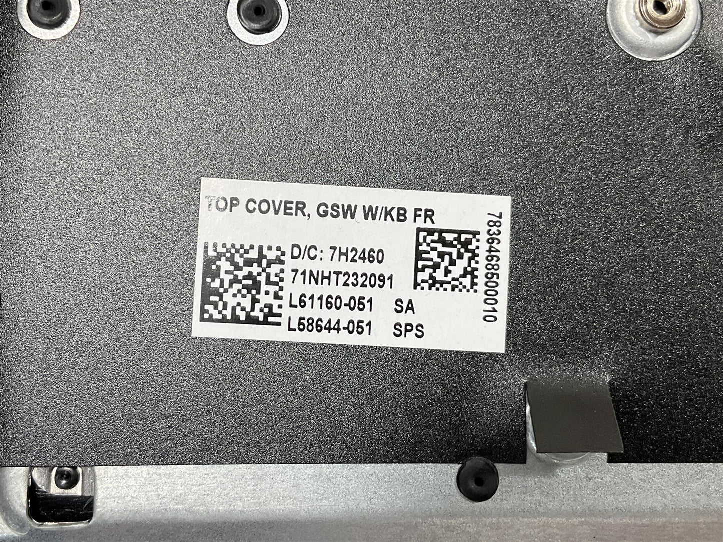 HP Pavilion 17-CD L61160-051 L58644-051 France French FR Keyboard Palmrest NEW