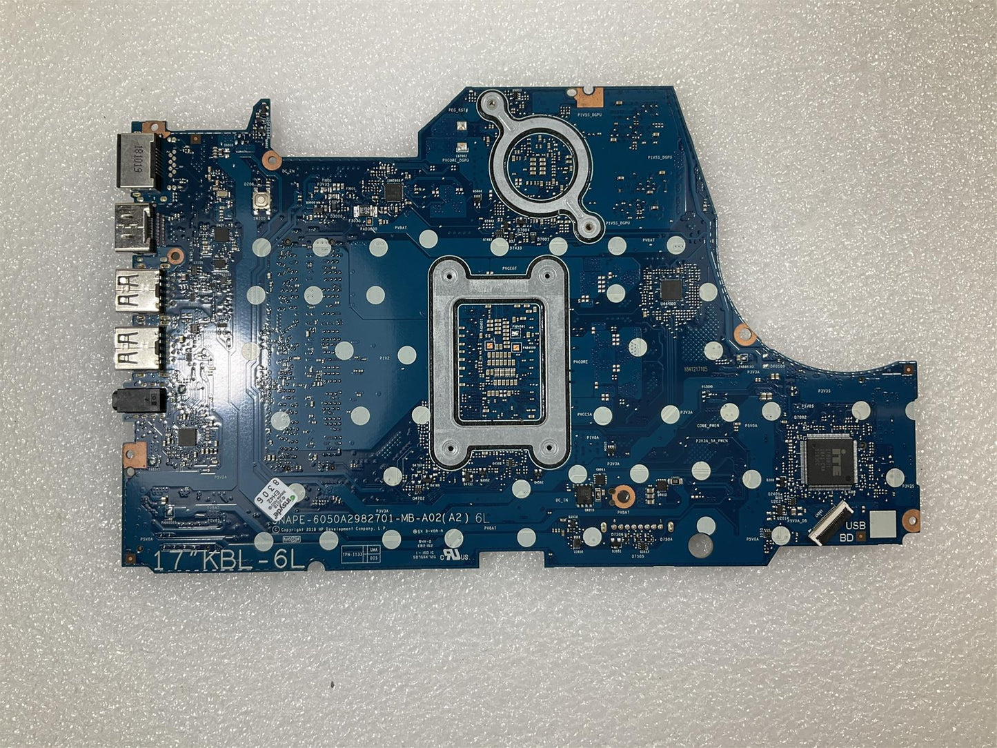 HP 17-BY L25438-001 L22743-001 Intel i7-7500U AMD Radeon 520 2GB DSC Motherboard