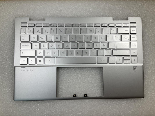 HP Pavilion X360 14-DY M82377-071 M76692-071 Spain Spanish Keyboard Palmrest NEW