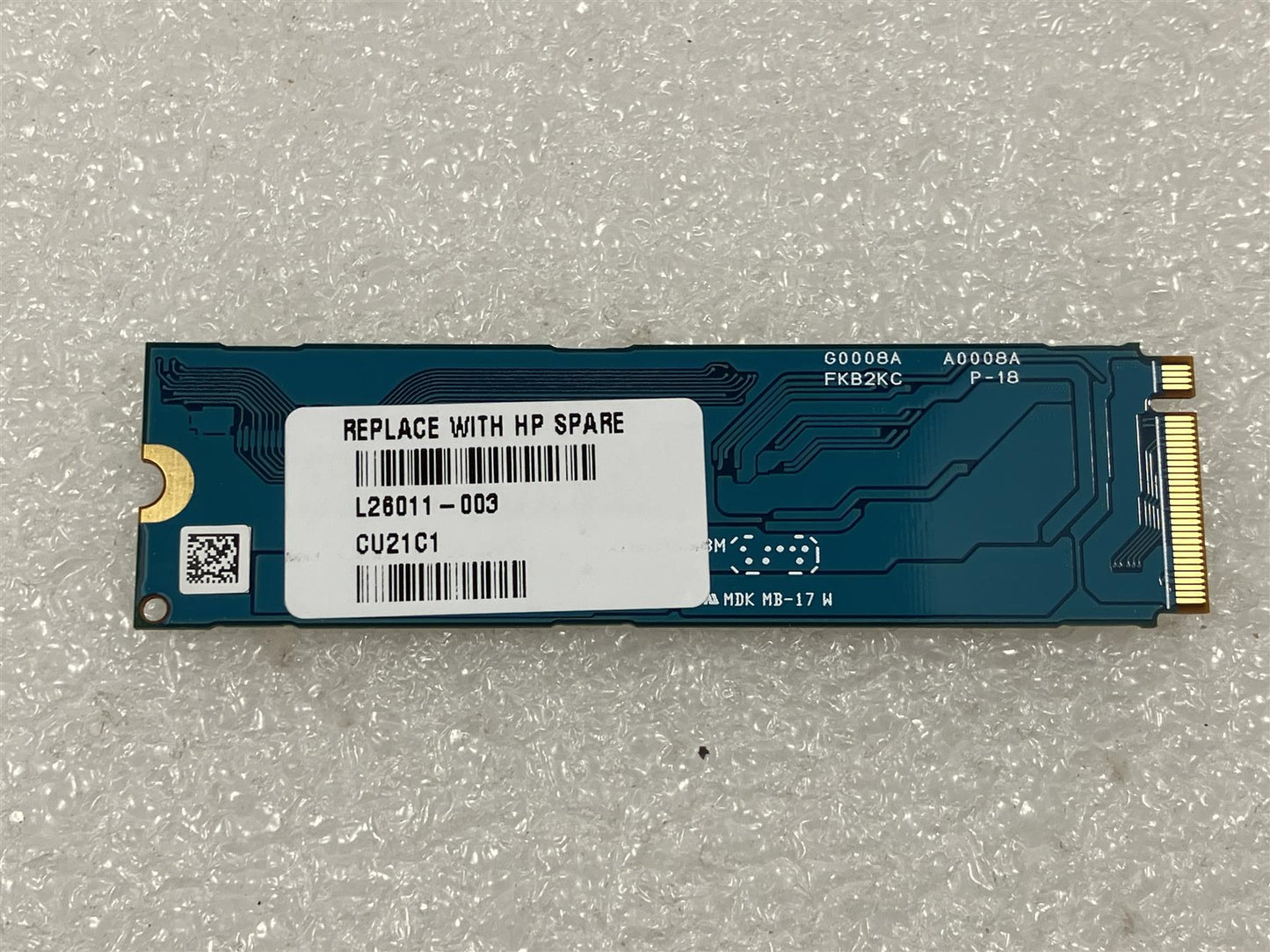 For HP L26011-003 KIOXIA KIOXIA SAMSUNG KXG6AZNV512G SSD Solid State Drive 512GB M.2 NVMe 2280