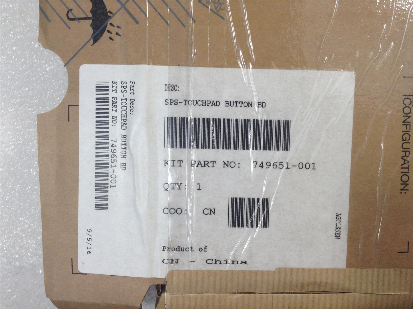 Hp 15-G 749651-001 TouchPad Button Board With Cables Genuine Original NEW
