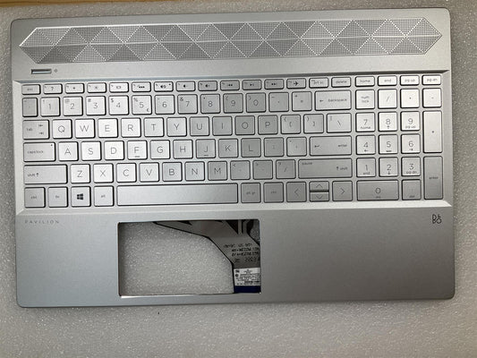 HP Pavilion 15-CS L40621-B31 L35339-B31 US International Keyboard Palmrest NEW