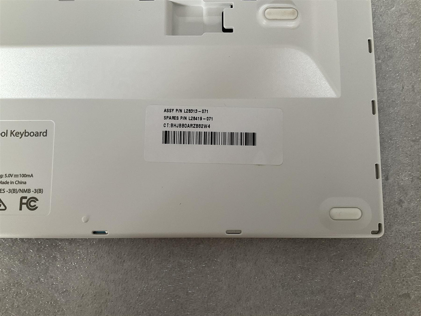 HP L28419-071 L28313-071 ItsCool White Keyboard Man Machine USB Wireless Spanish