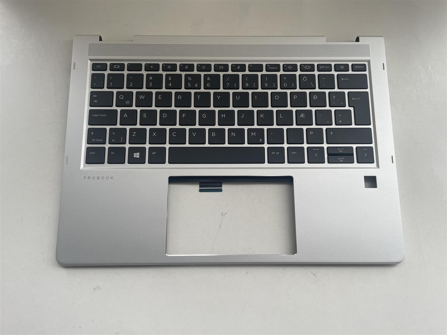 For HP Probook x360 435 G7 M03448-DD1 Palmrest Top Cover Keyboard Iceland NEW - We are sending M03449-DD1