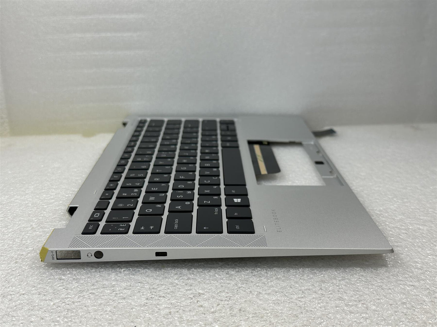 For HP EliteBook x360 1030 G8 M45819-BD1 Ukrainian Palmrest Keyboard Top Cover